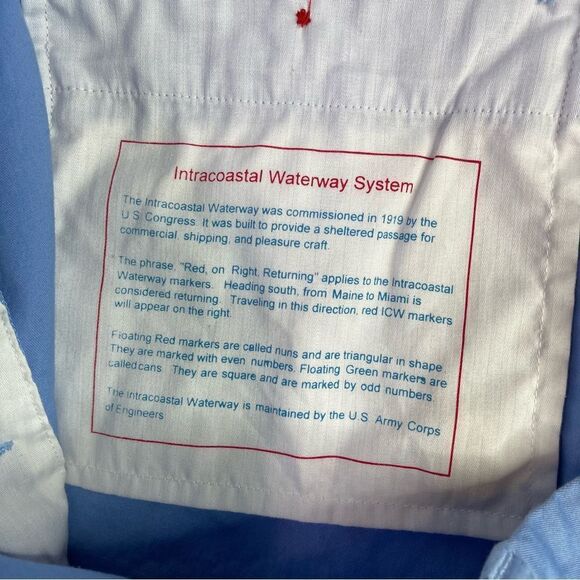 Southern Tide Shorts Men’s 42 Blue Chino Pockets Preppy Intercoastal Waterway - Picture 5 of 12